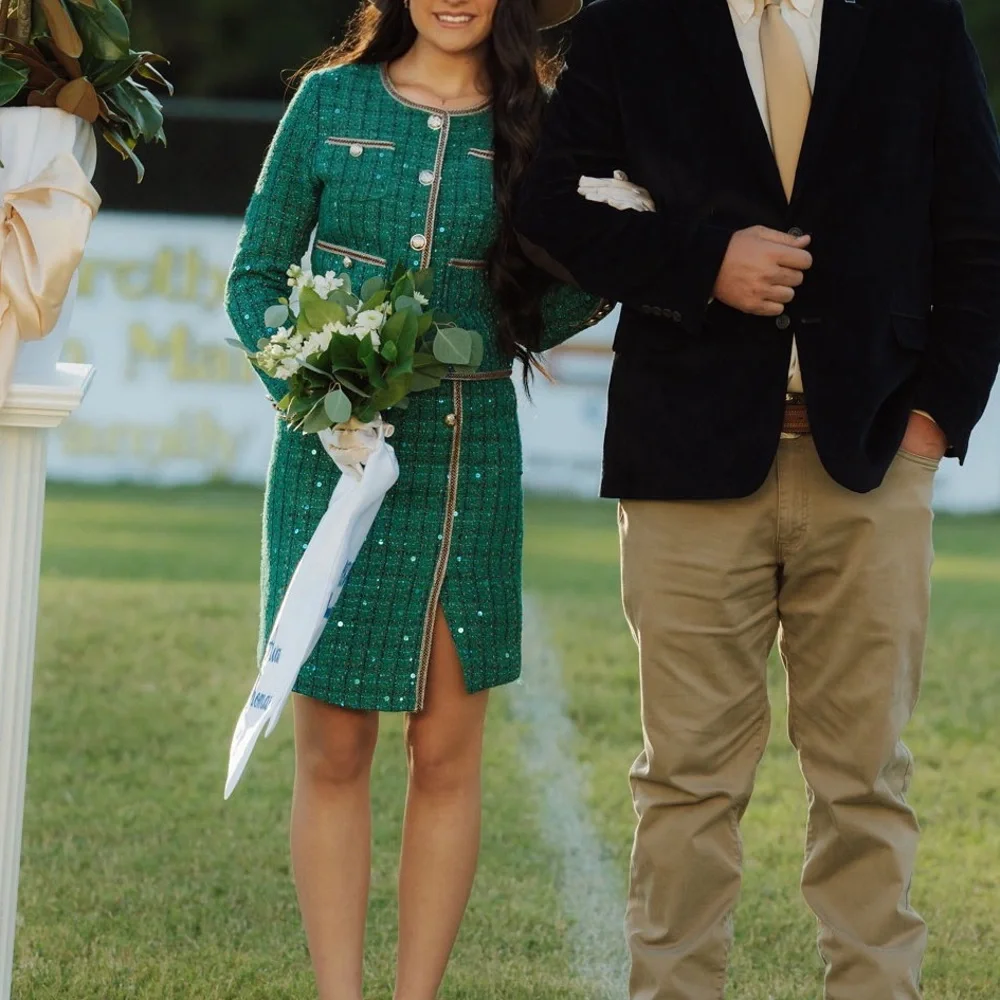 Emerald Green Homecoming Suit - Picture 3 of 3